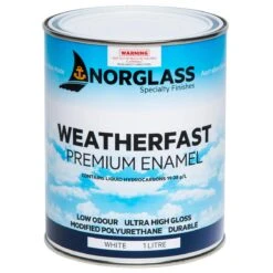 Norglass Weatherfast Premium Enamel GLOSS WHITE