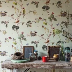 Aboretum Wallpaper Woodland Chorus -Crockers Paints Store Woodland Chorus WP Main DPS