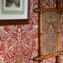 Emery Walker's House Wallpaper Bird -Crockers Paints Store bird wallpaper 3