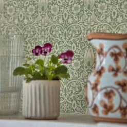 Emery Walker's House Wallpaper Borage -Crockers Paints Store borage wallpaper 7