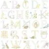Daydreamers Wallpaper ABCs -Crockers Paints Store da62001