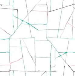 Daydreamers Wallpaper Stylized Plaid -Crockers Paints Store da62104